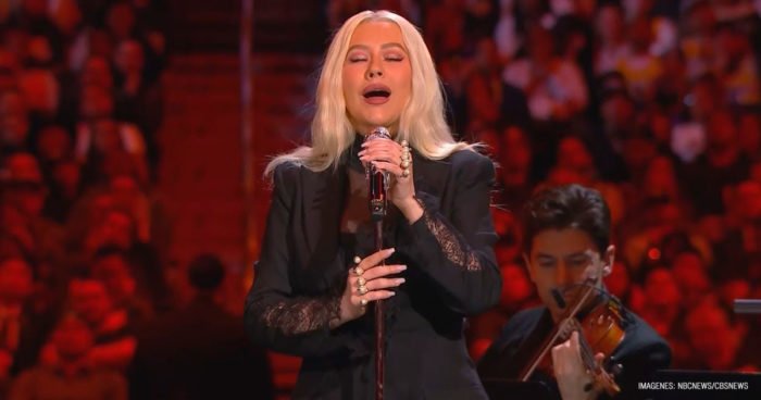 christina aguilera kobe bryant