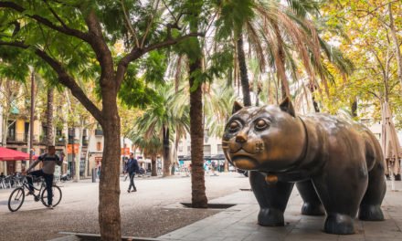 Barcelona, a city beyond La Sagrada Familia.